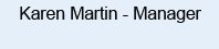 Karen Martin - Manager